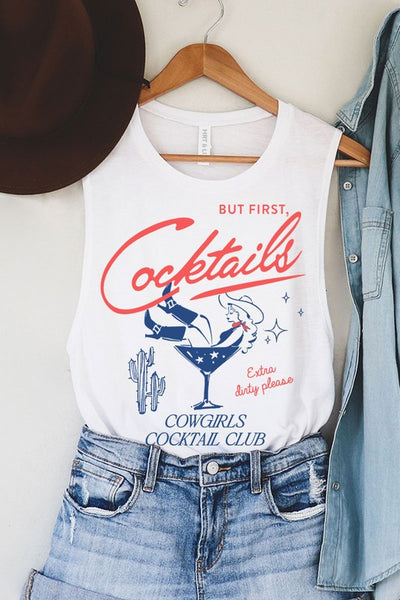 But First Cocktails Tank