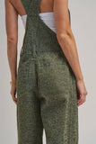 Leopard Overall vintage Jumpsuit