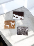 Black Cowhide ID Credit Card Wallet