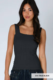NS8416- Lace Textured Square Top