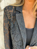 Floral Lace Blazer