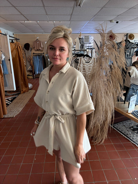 Geri Shirt Romper