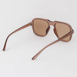 Minimal Tinted Square Sunglasses
