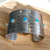 Blue Feather Silver
