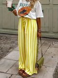 Vertical Stripe Pants