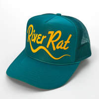 River Rat Trucker- Teal