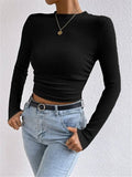Waffle Cinch Long Sleeve