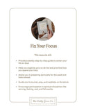 Fix Your Focus Journal