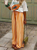 Vertical Stripe Pants