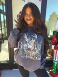 Vintage Deer Graphic Crewneck