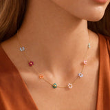 18K Gold Plated Waterproof Stainless Steel Chain Necklace - 7201 7202 7203
