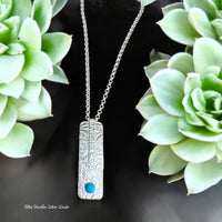 Blue Feather Silver