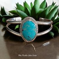 Blue Feather Silver