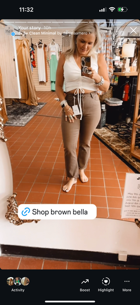 Brown Bella Jean