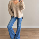 V-Neck Relaxed Sweater