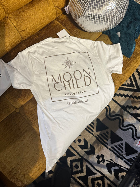 Moon Child Logo Tee w/ Pocket