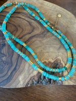 Beaded Stone Necklace