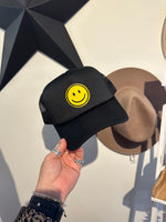 Custom Trucker Hat HATS BAR - 103 Moon Child Collective smiley  