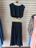 Sleeveless Balloon Crop Top