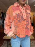 Washed Tangerine Terry Long Sleeve