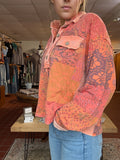 Washed Tangerine Terry Long Sleeve