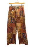 Patch Printed Pants