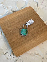 Eli Skeets Turquoise Pendant