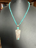 Blue Feather Silver