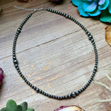 18 inch Sterling Silver Pearls Graduated Pearl Necklace