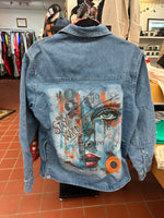 1/1 Hand Painted Vintage Jacket