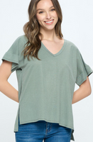 V-neck Gabi Top  Tres Bien   