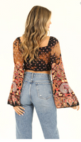 Flare Crop Top  Angie   