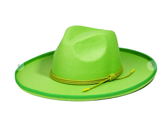 Rope Strap Panama Hat HATS & HAIR - 103 Too Too Hat lime  