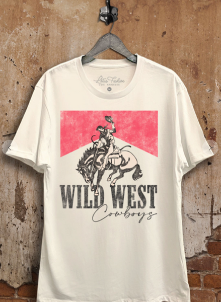 Wild West Cowboys Tee  Lotus Fashion small  