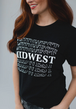 Midwest Repeat Tee  Panache Accessories small  