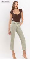 Lovervet Olive Tummy Control Jeans