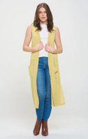 Knit Cardigan Vest