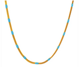 Turquoise Snake Necklace