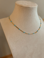 Turquoise Snake Necklace