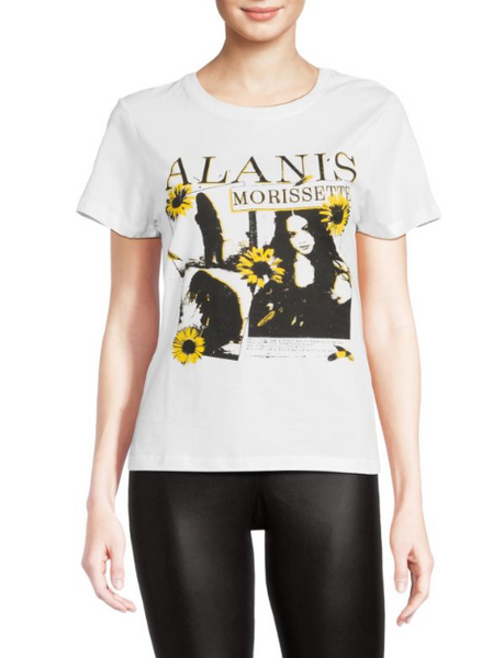Alanis Ironic Crop Tee