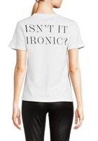 Alanis Ironic Crop Tee