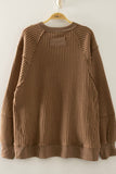 Waffle Patch Comfy Pullover