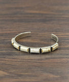 White Turquoise Cuff Bracelet