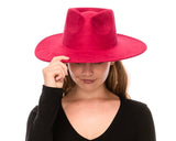 Vegan Suede Rancher Hats - NEW COLORS!