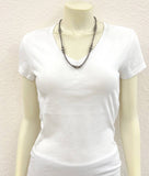 Polished Bead Navajo Necklace - 22"