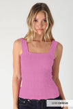 NS8416- Lace Textured Square Top