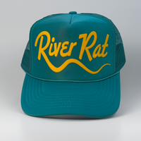 River Rat Trucker- Teal