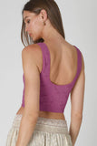NS8309 -  Lace V Neck Tank Top