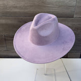 Classic Wide Brim Suede Premium Hat