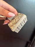 Cowhide Hair Clips